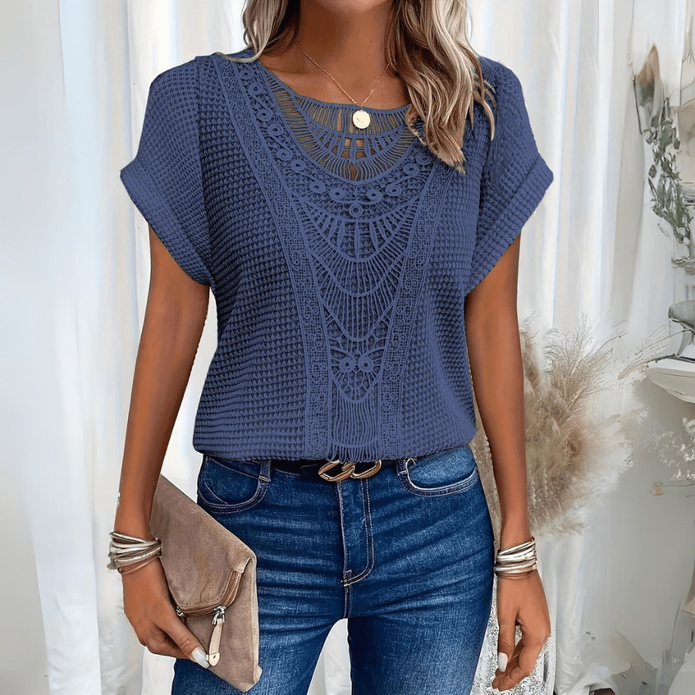 Linde | Elegante Ibiza-geïnspireerde blouse