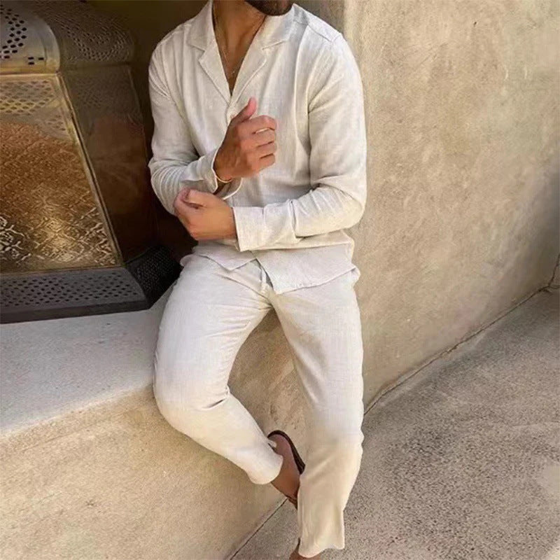 Azzaro® | Linnen Zomerset voor Heren