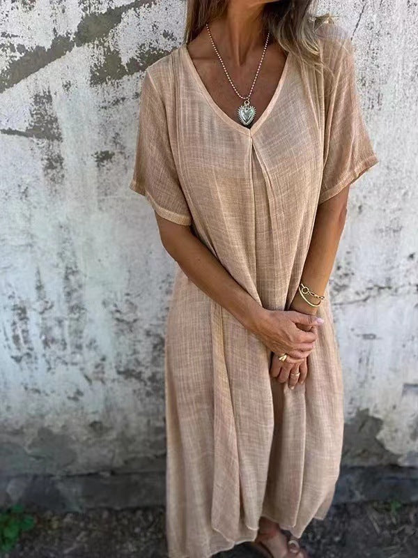 Elena™ | Elegante Zomerjurk met V-hals