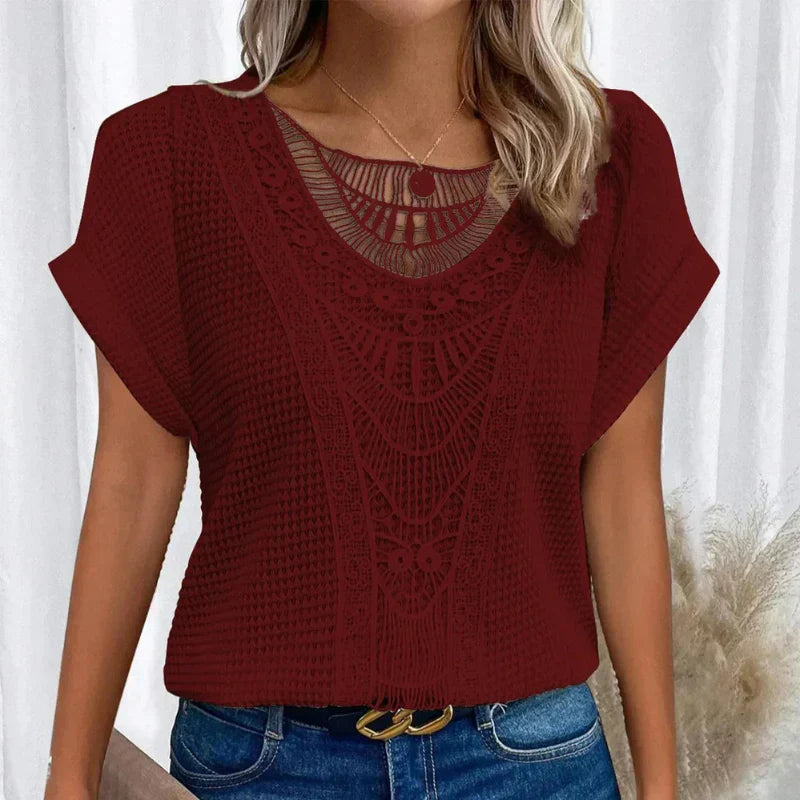 Linde | Elegante Ibiza-geïnspireerde blouse