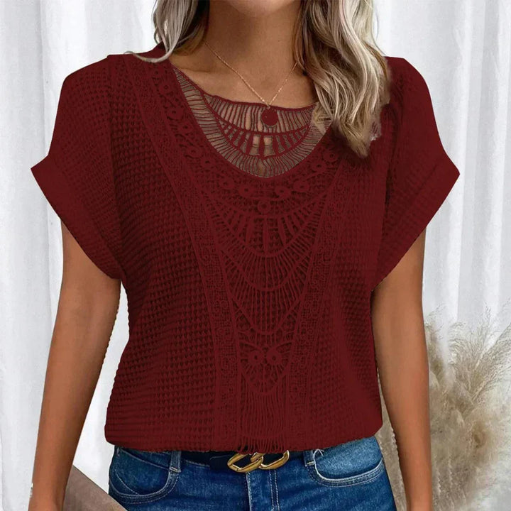Linde | Elegante Ibiza-geïnspireerde blouse