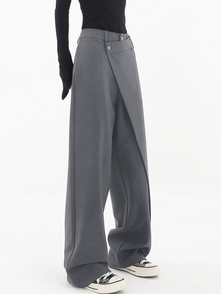 Baukje| Trendy asymmetrische broek.
