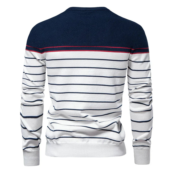 Aiden® | Herentrui met Streepdesign