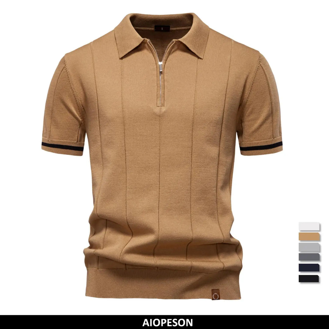Dario™ Herenpolo met Halve Rits