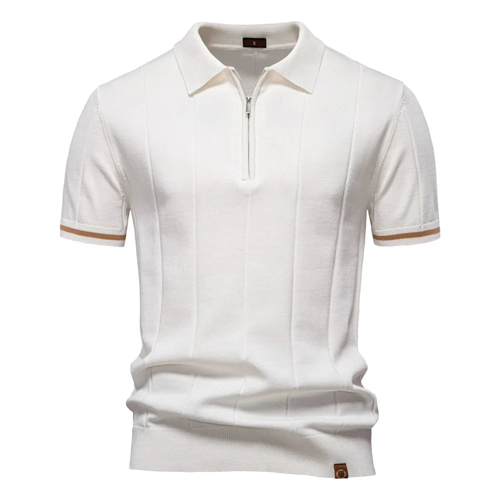 Dario™ Herenpolo met Halve Rits