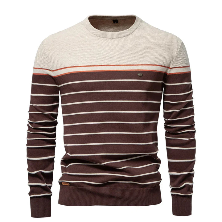 Aiden® | Herentrui met Streepdesign