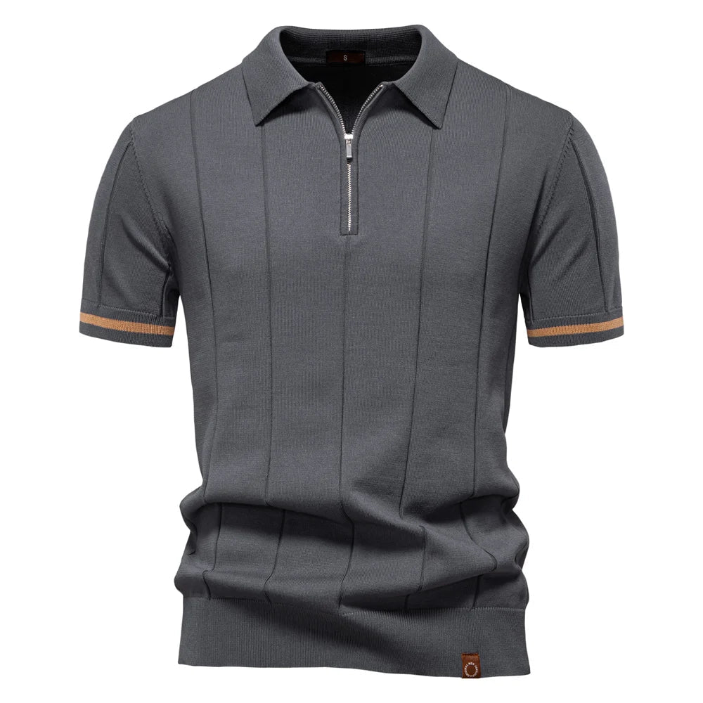 Dario™ Herenpolo met Halve Rits