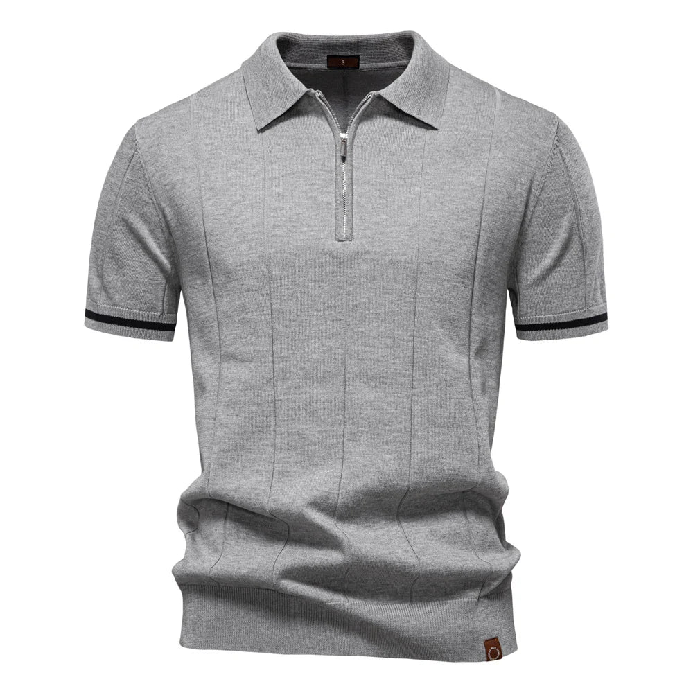 Dario™ Herenpolo met Halve Rits