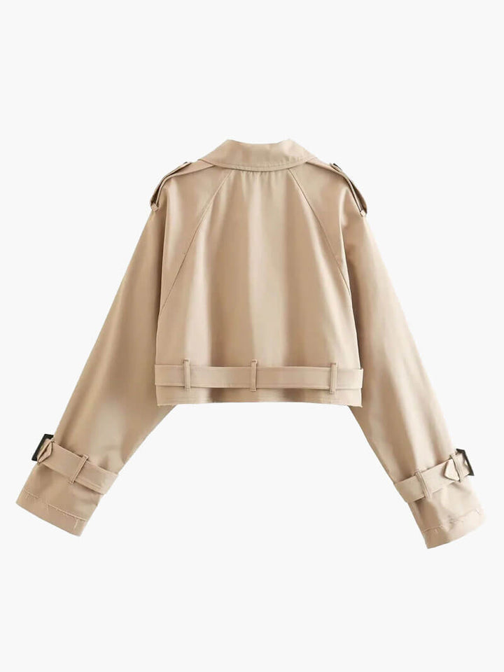 Zara - Cropped Trenchcoat