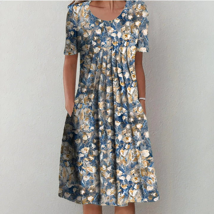 Maud | Elegante Zomerjurk met Vrouwelijke Uitstraling