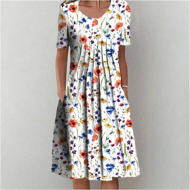 Maud | Elegante Zomerjurk met Vrouwelijke Uitstraling