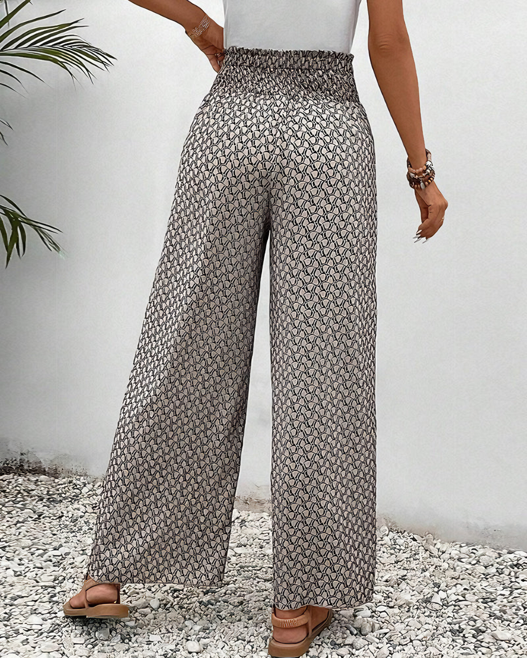 Raya™ | Comfortabele Broek met Wijde Pijpen