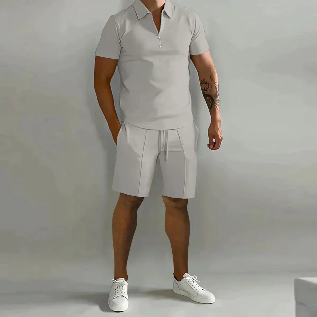 Thijs |Set met polo en korte broek.