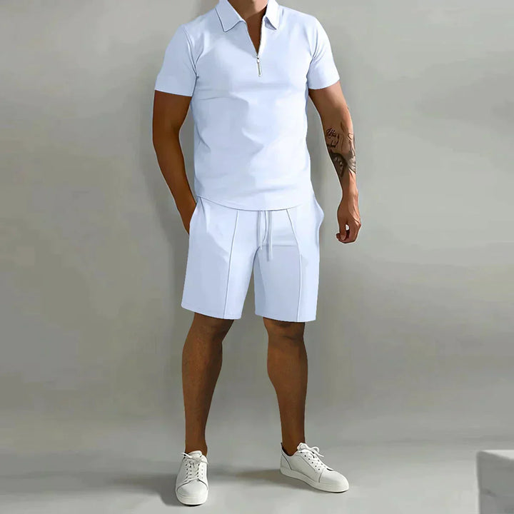 Thijs |Set met polo en korte broek.