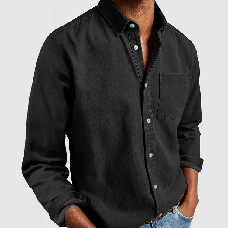 🌿 Luca Premium Casual Overhemd – Lange Mouwen