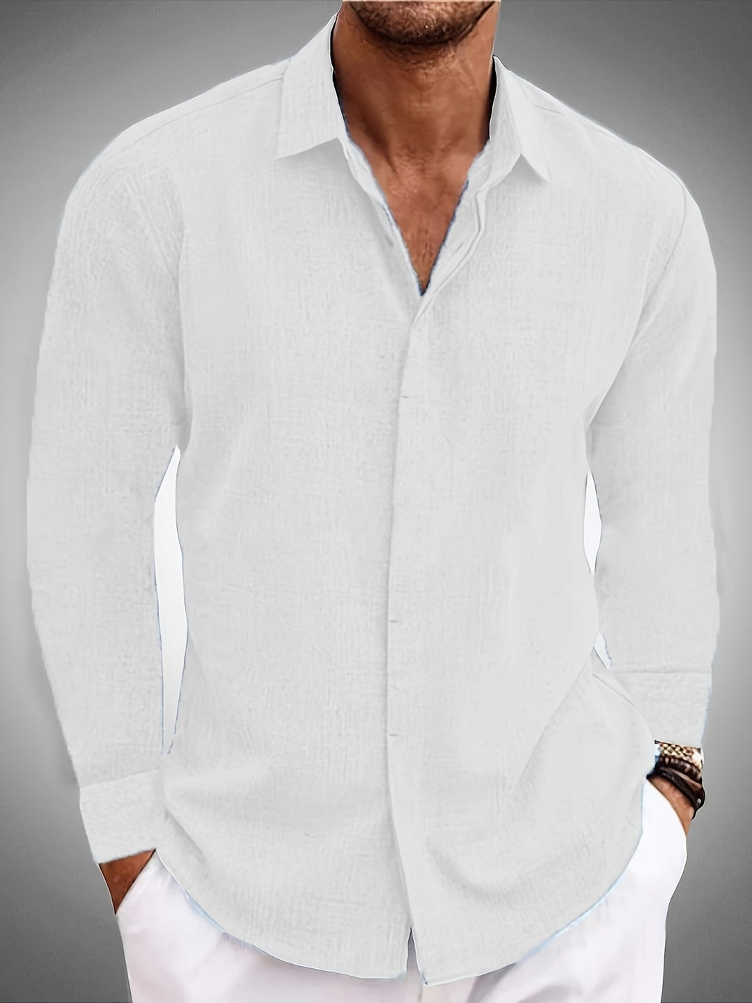 Senn | Casual Blouse met Lange Mouwen (1+1 GRATIS)