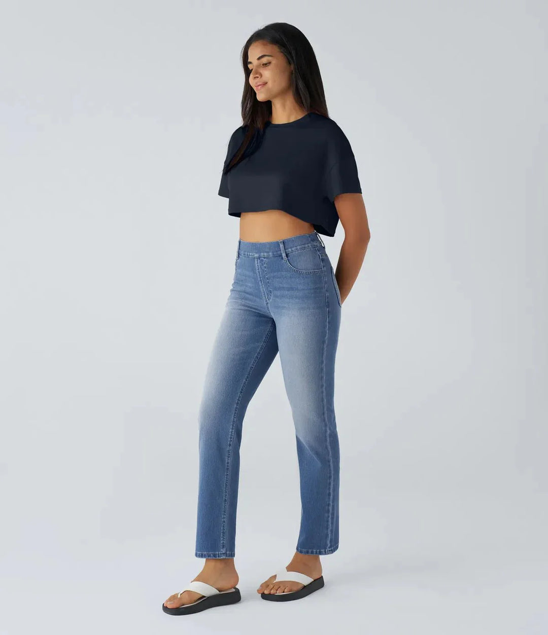 FlexiForm – Stijlvolle & Comfortabele High-Waist Broek
