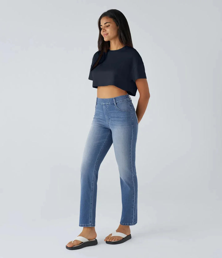 FlexiForm – Stijlvolle & Comfortabele High-Waist Broek