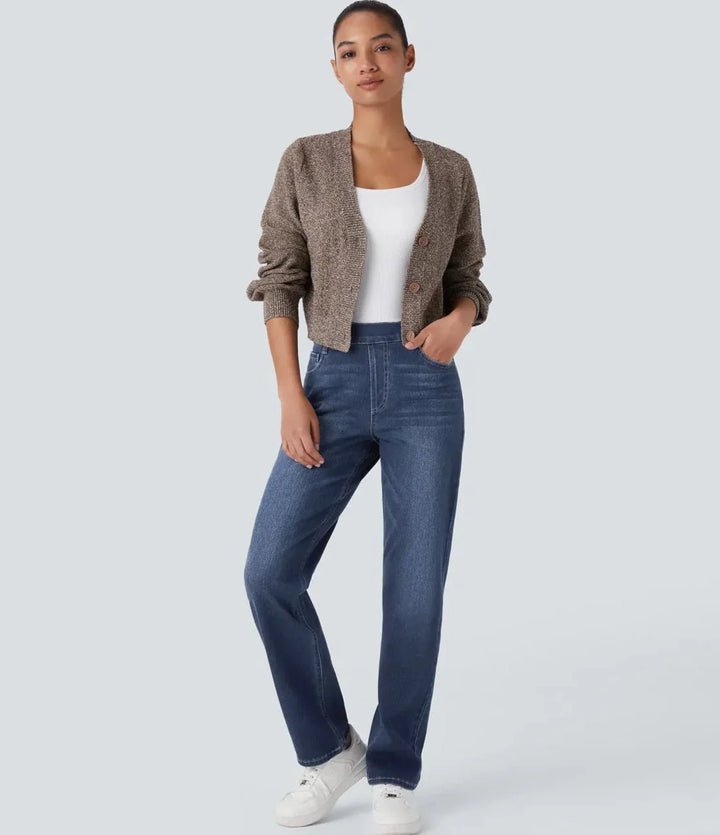FlexiForm – Stijlvolle & Comfortabele High-Waist Broek