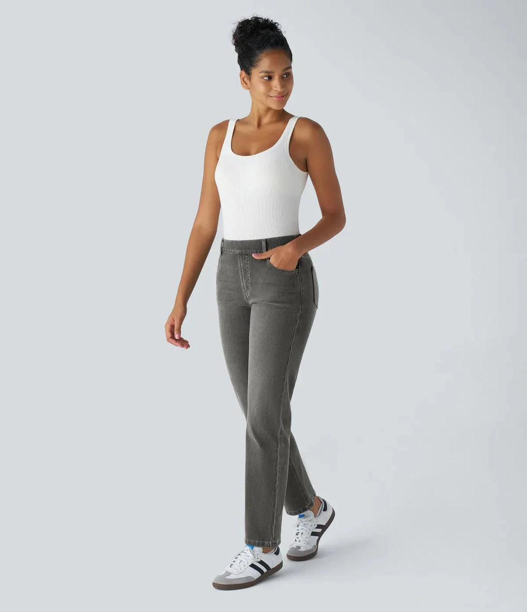 FlexiForm – Stijlvolle & Comfortabele High-Waist Broek