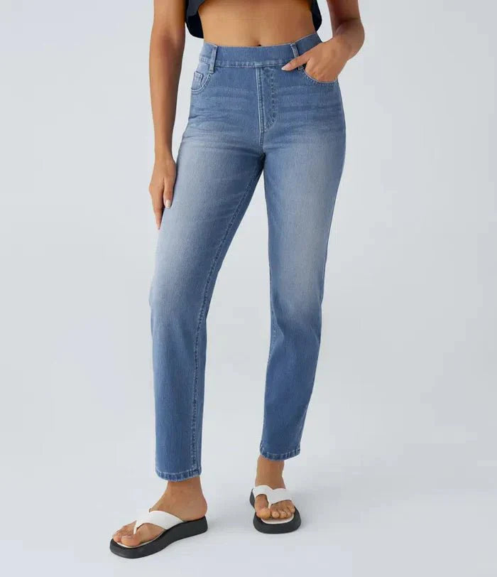 FlexiForm – Stijlvolle & Comfortabele High-Waist Broek