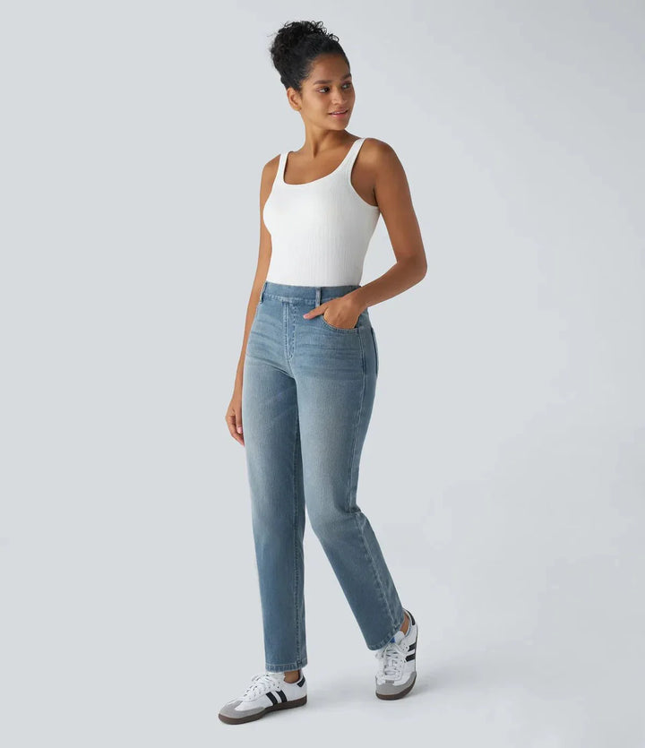 FlexiForm – Stijlvolle & Comfortabele High-Waist Broek