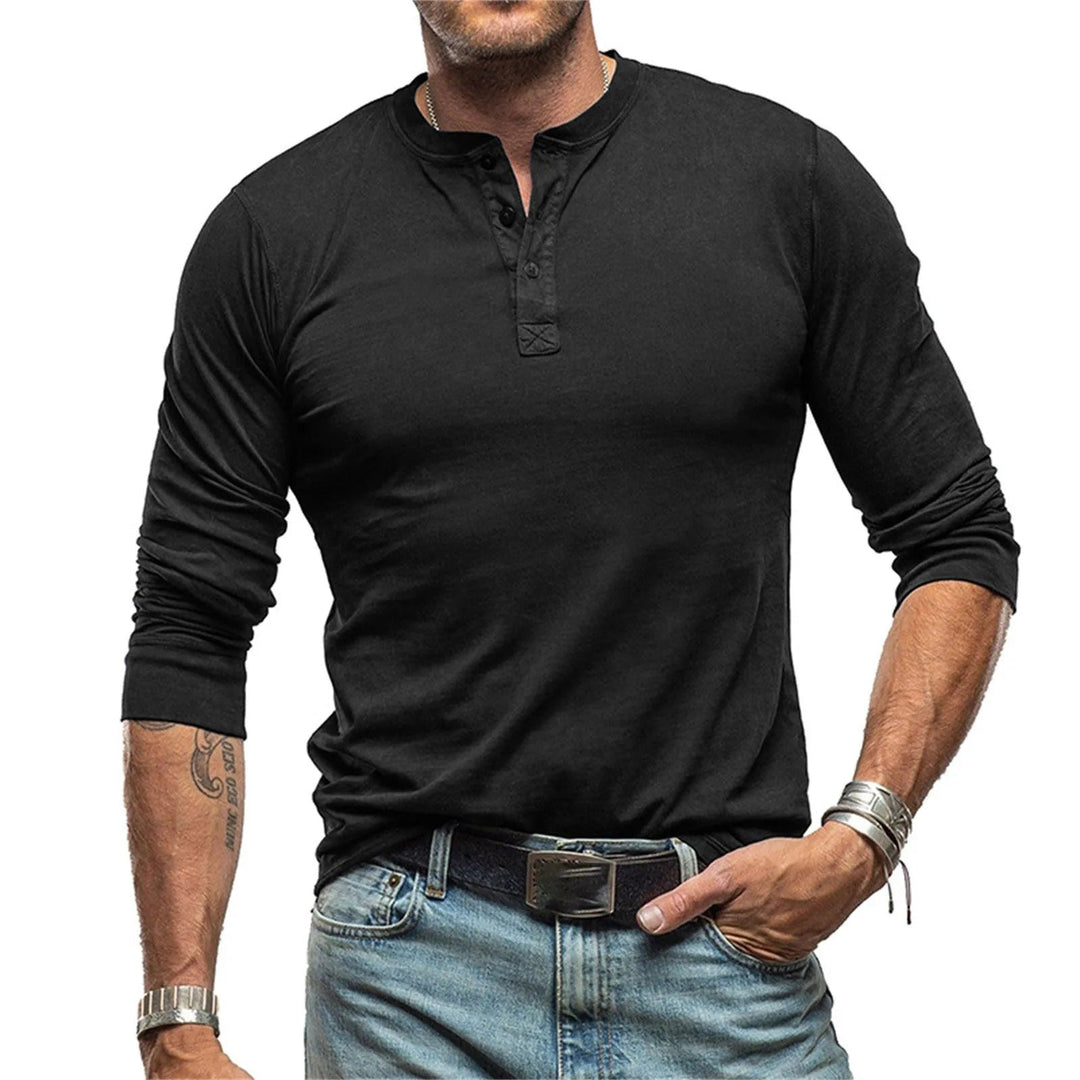 Alessandro™ Vintage shirt met lange mouwen
