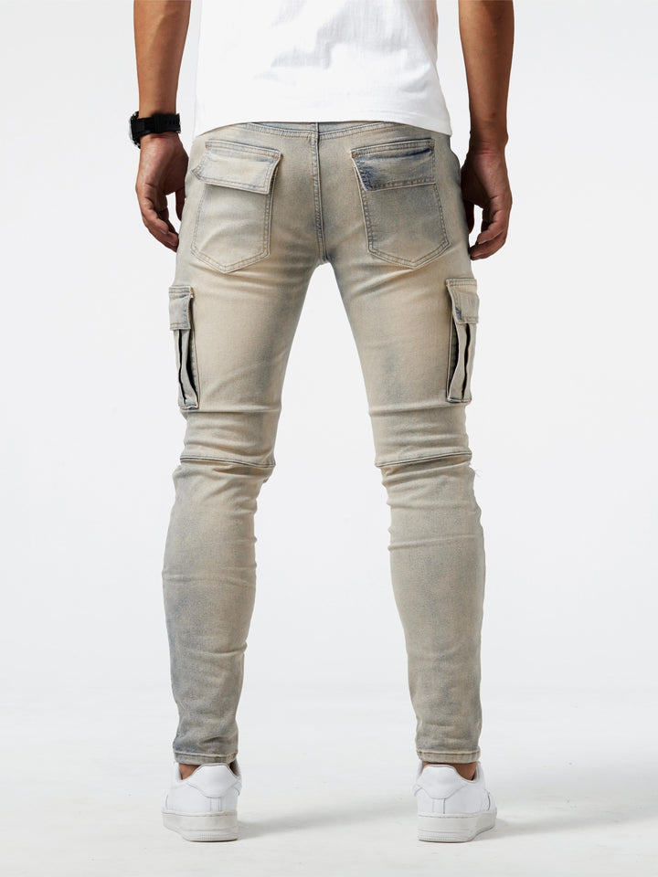 Roman® | Slim Fit Cargo Jeans