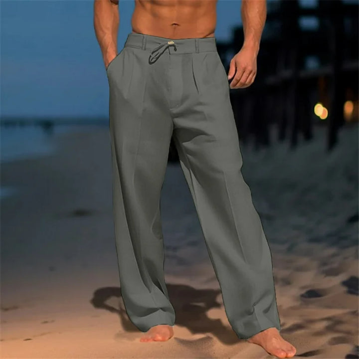 Liam – Luchtige Linnen Broek.