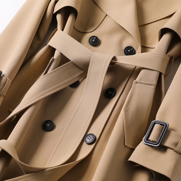 Vianne™ – De Klassieke Trenchcoat met Moderne Elegantie