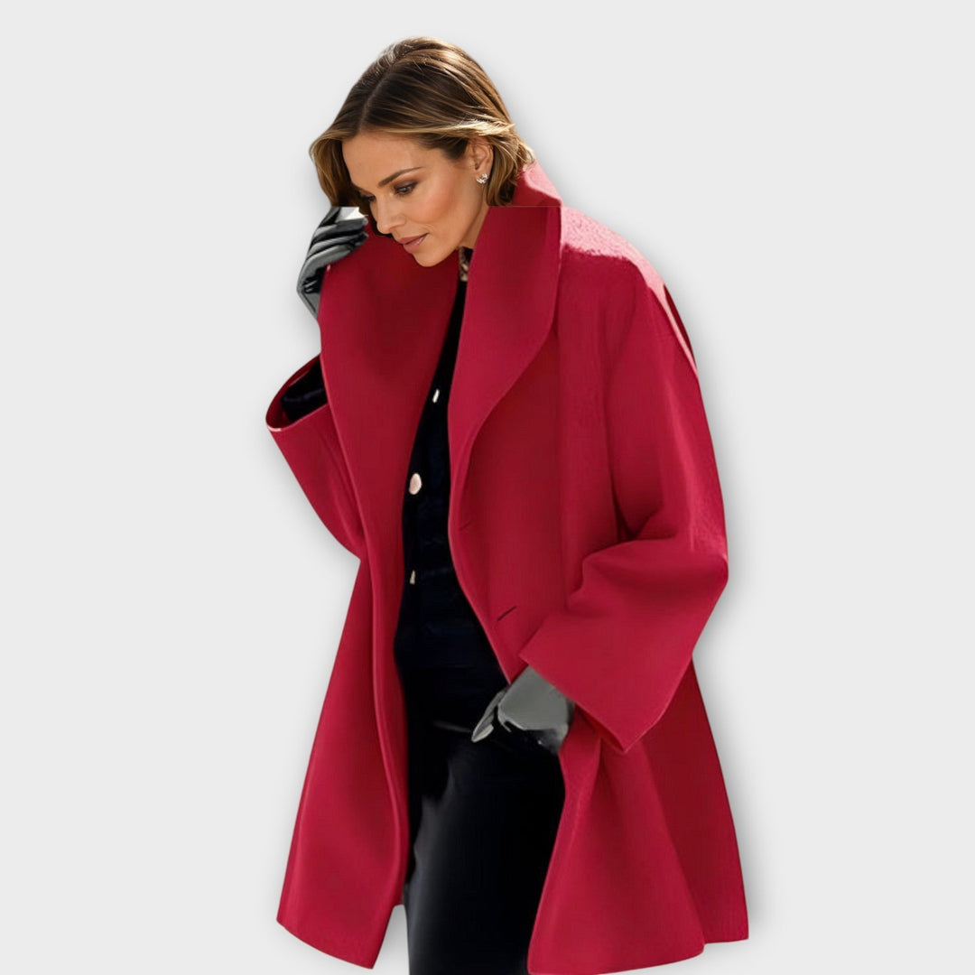 Alvena™ | Luxe Winddichte Wollen Mantel