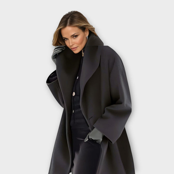 Alvena™ | Luxe Winddichte Wollen Mantel