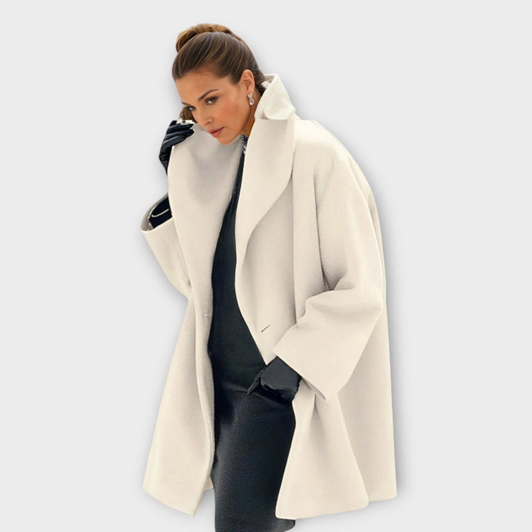 Alvena™ | Luxe Winddichte Wollen Mantel