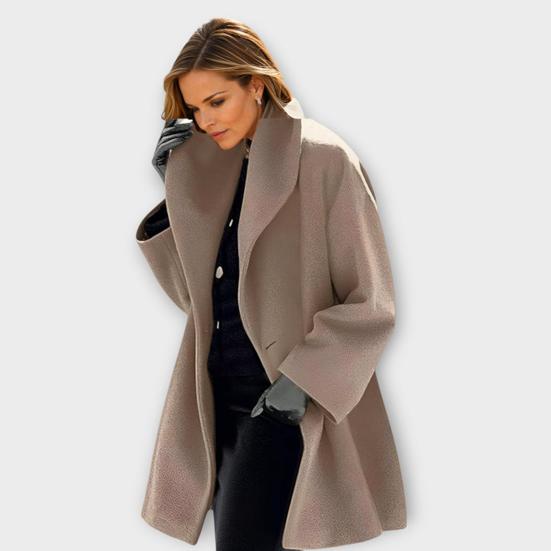 Alvena™ | Luxe Winddichte Wollen Mantel