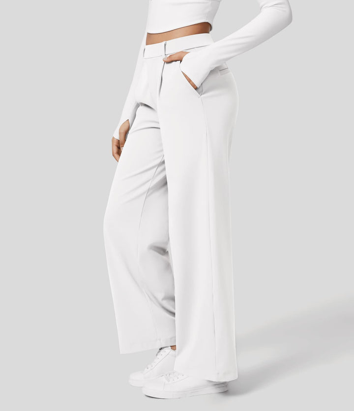 Talina™ | Straight Leg Broek met Tijdloze Klasse