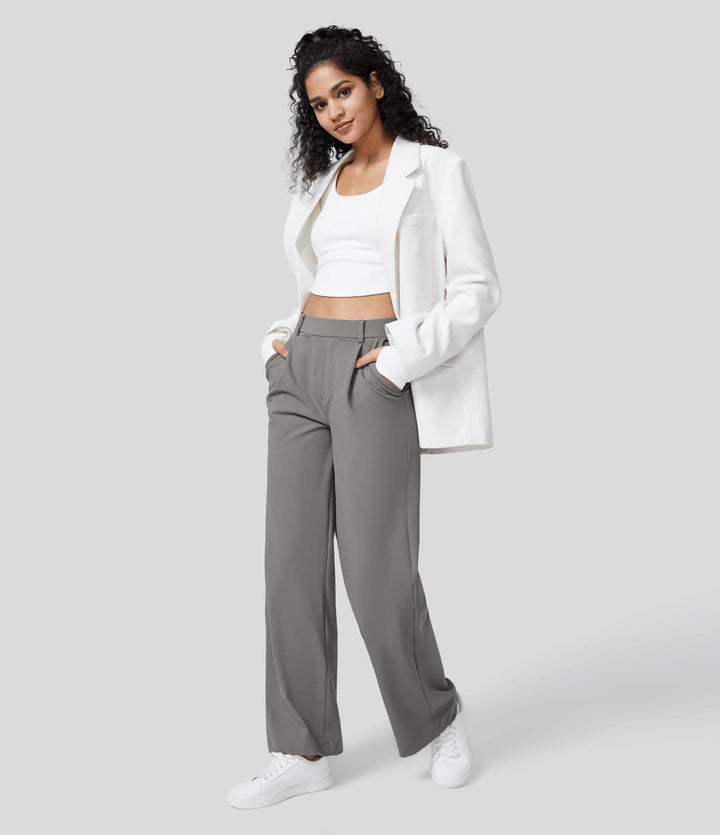 Talina™ | Straight Leg Broek met Tijdloze Klasse