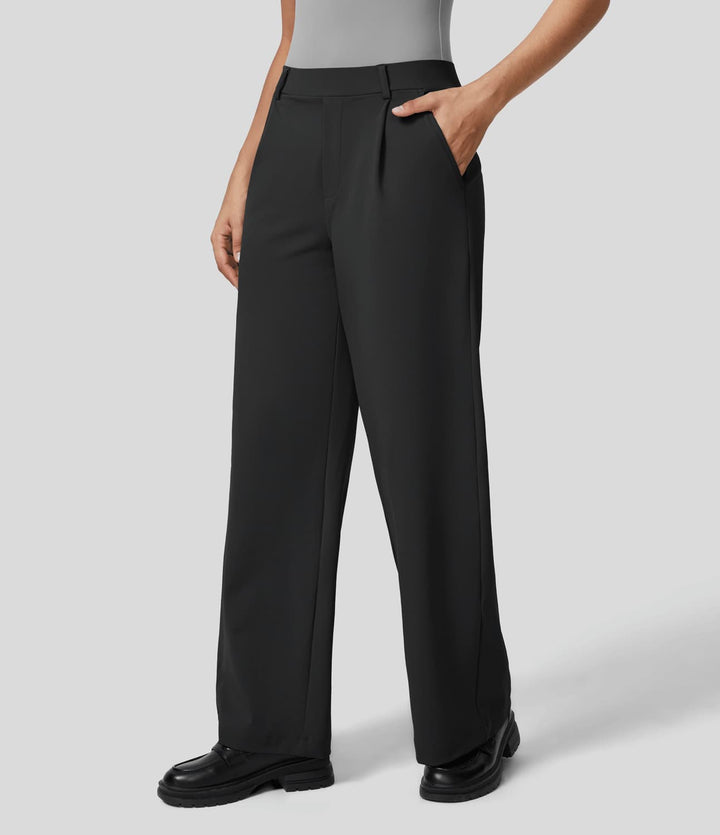 Talina™ | Straight Leg Broek met Tijdloze Klasse