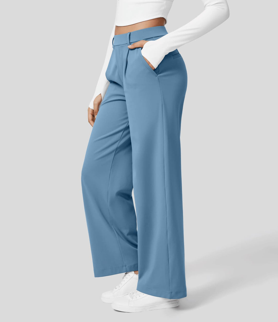 Talina™ | Straight Leg Broek met Tijdloze Klasse