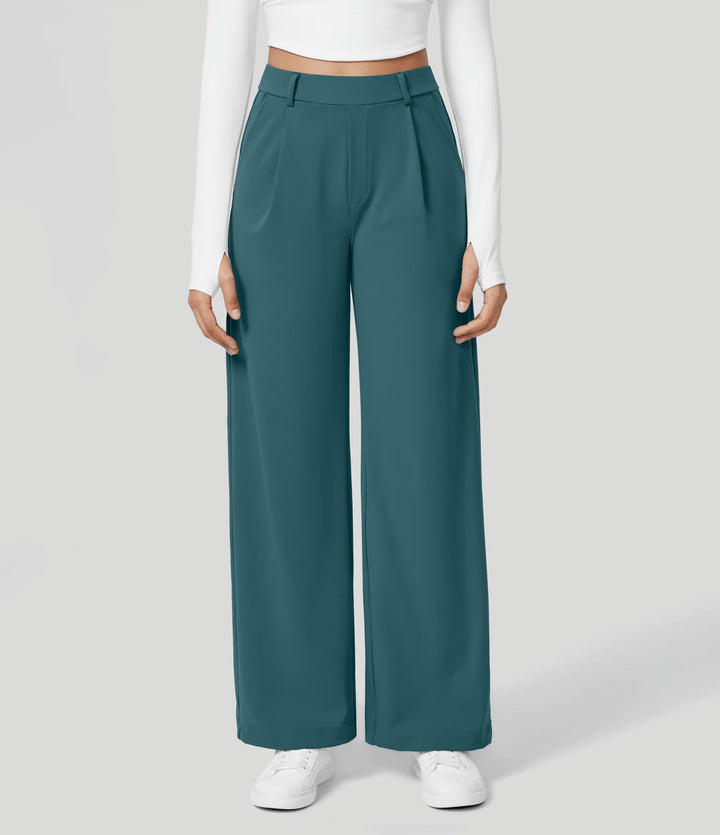 Talina™ | Straight Leg Broek met Tijdloze Klasse