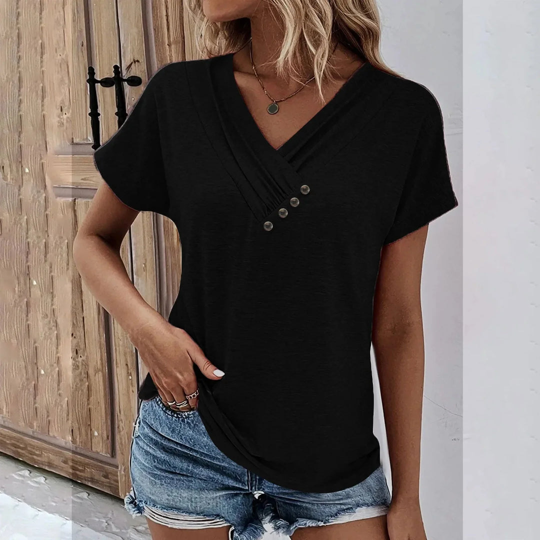 Sienna | Sweetheart T-shirt met Vrouwelijke Pasvorm