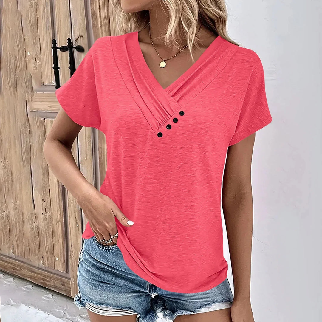 Sienna | Sweetheart T-shirt met Vrouwelijke Pasvorm