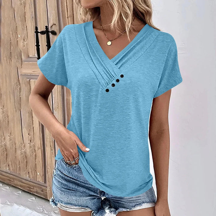 Sienna | Sweetheart T-shirt met Vrouwelijke Pasvorm