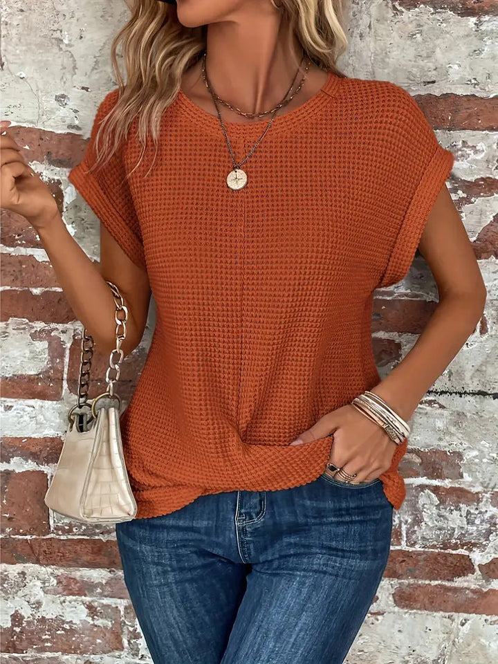 Mirelle | Tijdloze Blouse met Subtiele Elegantie