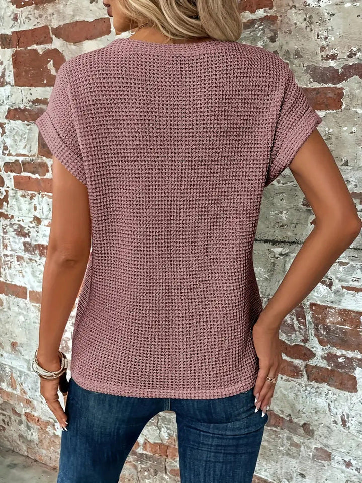 Mirelle | Tijdloze Blouse met Subtiele Elegantie