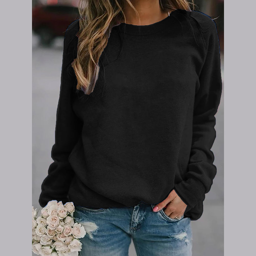 Liesje | Een elegant en comfortabel sweatshirt met een ronde halslijn.