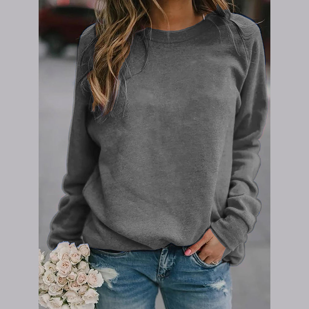 Liesje | Een elegant en comfortabel sweatshirt met een ronde halslijn.