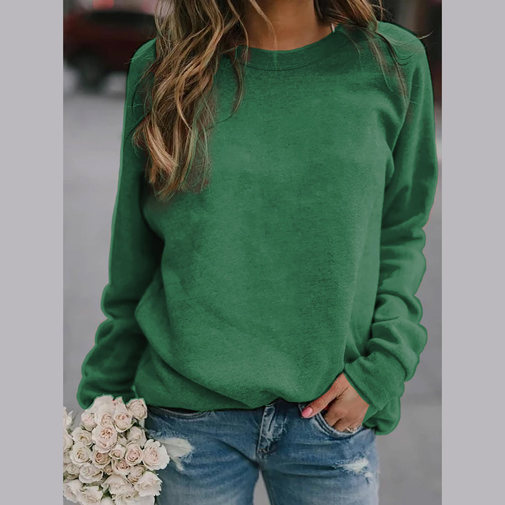Liesje | Een elegant en comfortabel sweatshirt met een ronde halslijn.