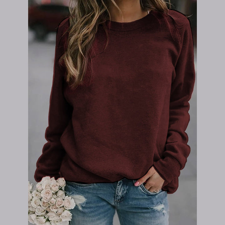 Liesje | Een elegant en comfortabel sweatshirt met een ronde halslijn.